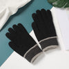 Gants d'hiver Snowverb coupe-vent en maille à motif.