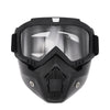Lunettes de ski unisexes Snowverb Winter Ranger avec masque facial amovible