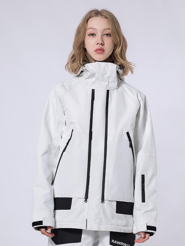 Veste de snowboard zippée RARWAR Expedition pour femme