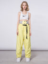 Pantalon de snowboard élastique à rayures Dook pour femme
