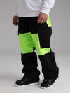 Pantalon de ski cargo Searipe Winter Freerider Colorblock pour femme