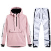 Combinaisons de ski réfléchissantes Arctic Queen Winter Guide Stripe pour femmes