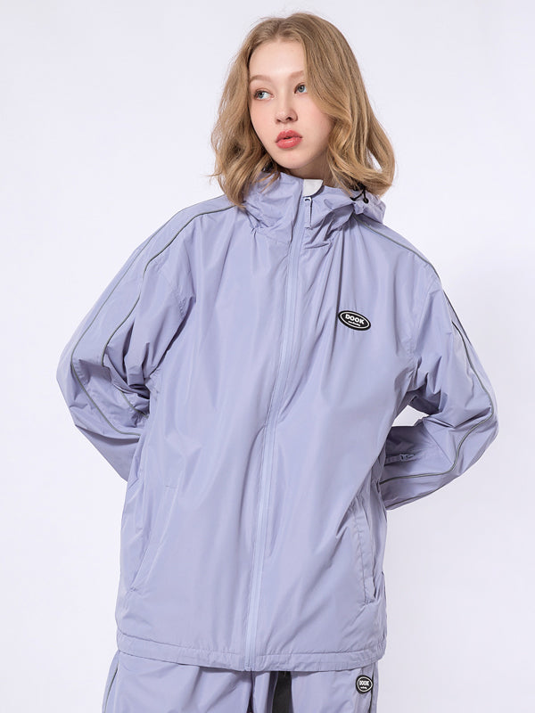 Veste de snowboard Dook Snow Track Stripe pour femme