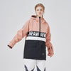 Veste de ski cargo Powershot pour femme avec demi-zip et ourlet amovible