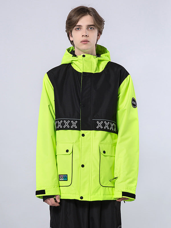 Veste de snowboard Dook Snow Winter Land Cargo pour hommes