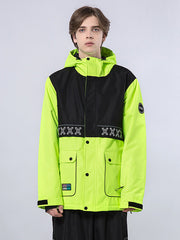 Veste de snowboard Dook Snow Winter Land Cargo pour hommes
