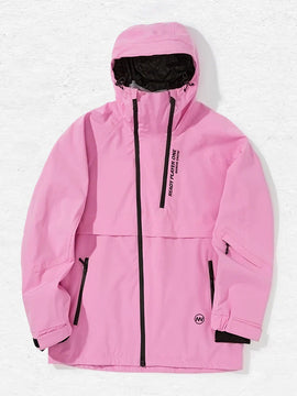 Veste de ski oversize Nandn Candy Snow pour femme