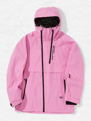 Veste de ski oversize Nandn Candy Snow pour femme