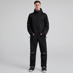 Combinaisons de ski/snowboard RIVIYELE pour hommes, pratiques et élégantes, une pièce