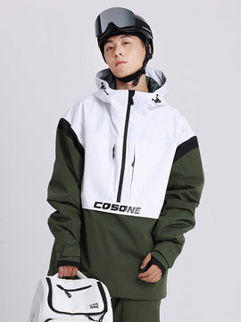 Anorak de neige Cosone Powdreamer Colorblock pour homme
