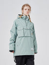 Veste de ski RARWWAR 3 Cargo pour homme, poches Pow Line, demi-zip