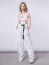 Pantalon de snowboard élastique à rayures Dook Snow pour homme