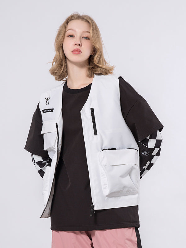 Gilet imperméable d'hiver Dook Snow pour femmes