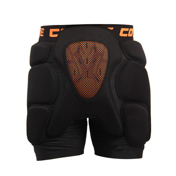 Short de protection unisexe COSONE, genouillères et protection dorsale