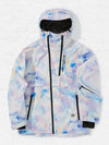 Veste de ski oversize Nandn Candy Snow pour femme