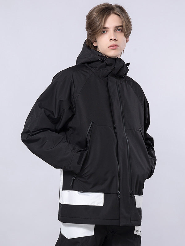 Veste de snowboard zippée RARWAR Expedition pour homme