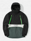 Veste anorak de snowboard Nandn Happy Holidays pour femmes