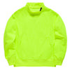 Pull polaire à col rond et poche kangourou pour homme