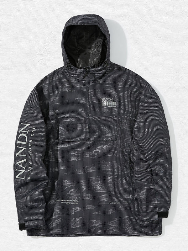 Veste anorak de snowboard Nandn Ready Player pour femme