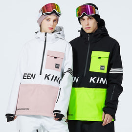 Veste anorak à demi-zip Mountain Peak SnowGuard pour homme