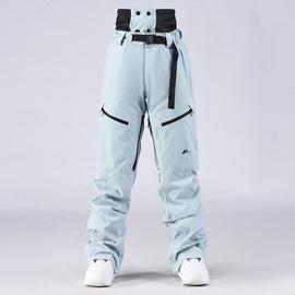 Pantalon de ski à bretelles SnowCraze Alpine Explorer pour femme