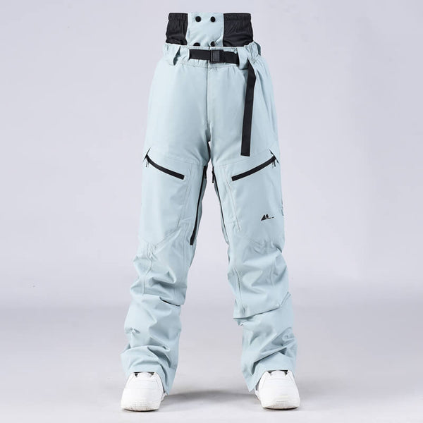Pantalon de ski à bretelles SnowCraze Alpine Explorer pour femme