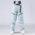 Pantalon de ski à bretelles SnowCraze Alpine Explorer pour femme
