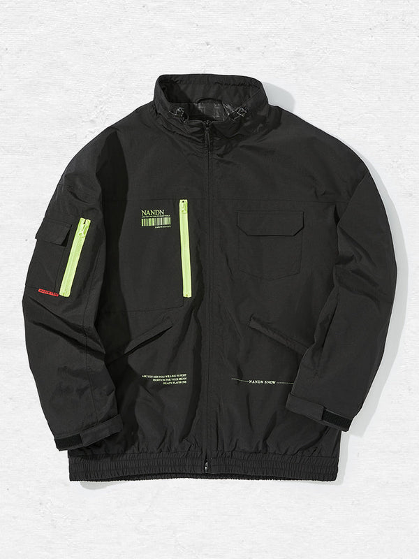 Veste de snowboard respirante Nandn DWR pour homme