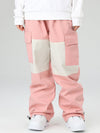 Pantalon de ski cargo Searipe Winter Freerider Colorblock pour femme