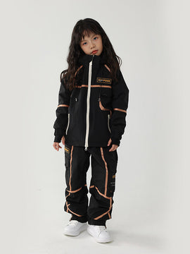 Veste et pantalon cargo rayés Air Pose Mountain Breaker pour enfant