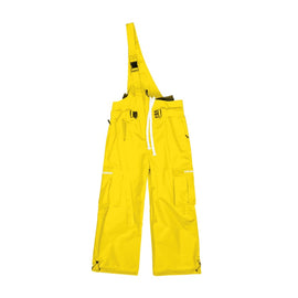 Salopette à bretelles North White Snowrush 3L pour femme, avec une bretelle