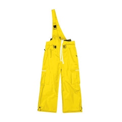 Salopette à bretelles North White Snowrush 3L pour femme, avec une bretelle
