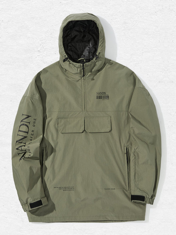 Veste anorak de snowboard Nandn Ready Player pour homme