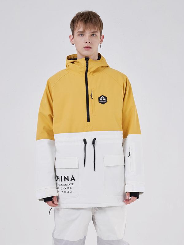 Parka de neige RAWRWAR Winter Infinity Colorblock pour homme