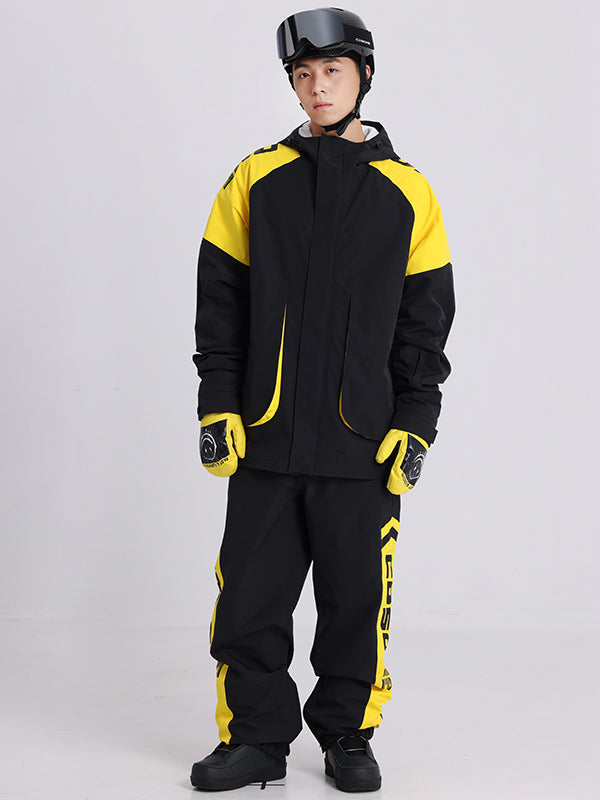Ensemble veste et pantalon de ski cargo Cosone Adept pour homme