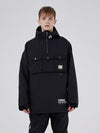 Veste de ski RARWWAR 3 Cargo pour homme, poches Pow Line, demi-zip