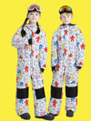 Combinaisons de ski unisexes Phibee une pièce élégantes pour garçons et filles, combinaisons d'hiver, combinaisons de neige