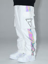 Pantalon de ski cargo Searipe Freestyle Winter Passion pour femme - Taille oversize