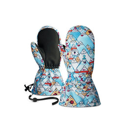 Moufles de neige Luckyboo pour enfants, adorables moufles pour garçons et filles