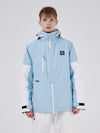 Parka d'hiver RARWWAR Powder Space à manches colorblock pour femme