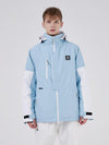 Parka d'hiver RAWRWAR Powder Space à manches colorblock pour homme