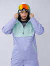 Veste de snowboard anorak Snowverb Alpine Ranger Colorblock pour homme
