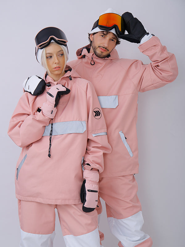 Veste de snowboard anorak Snowverb Alpine Ranger Colorblock pour homme