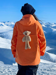 Sweat à capuche oversize en polaire douce Renchill BearHug pour femme