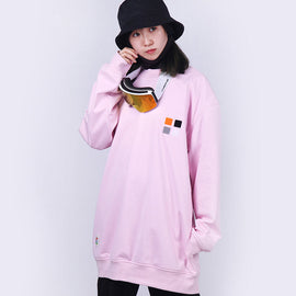 Sweat-shirt unisexe Cosone Olivine Outdoor Snow pour femmes
