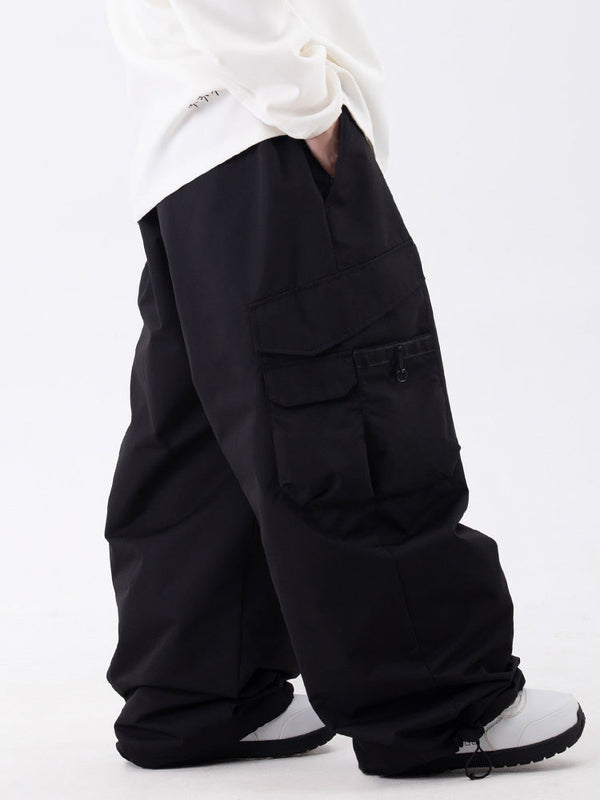 Pantalon de neige ample et utilitaire multipoches Wild Soul Steeze ParkRider pour femme