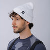 Bonnet de ski unisexe Snowverb en crochet avec pompon