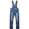 Men's Fashion Outdoor Life Jeans Denim Bib Overall Relaxed Pants